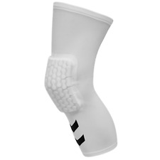 1 X Hummel Protection Knee Long Sleeve Bandage Du Genou Xs-xl Neuf 30€ Blanc 