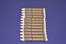 12 Markal Pneu Marque Crayon Blanc Caoutchouc Verre Métal Auto Réparation