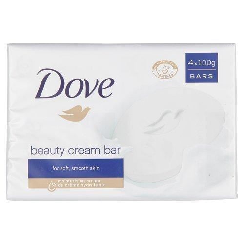 2 Packs Dove Beauty Moisturizing Cream 4 Ct Gentle Cleanser Bars For Soft Skin
