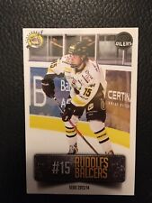 2013-14 Rudolfs Balcers Rookie Hockey Card Stavanger Oilers (norway)