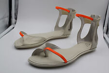 Alexander Mcqueen Sandals Shoes Ws005 Nappa Bone Ivory Size 6.5