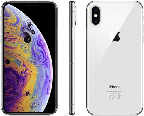 Apple Iphone Xs - 256gb - Silver (unlocked) A2097 (gsm)