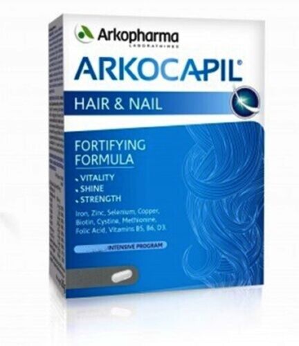 Arkopharma Forcapil Hair And Nails Intensive Program 240 Capsules Exp:2026