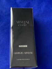 🌸armani Code Parfum🌸 Parfum Homme Sous Blister Vaporisateur Spray 15 Ml