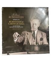 Artur Rubinstein-highlights From Rubinstein At Carnegie Hall 180gr. Vinyl New