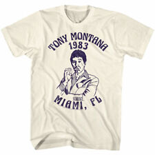 Balafré Film Tony Montana 1983 Miami Fl Homme T Shirt Cocaine Drogue Lord