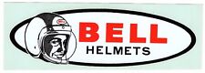 Bell Helmets Water Transfer Decal Vintage Original Hot Rod Stock Car Motorcycle