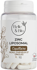 Belle Et Bio - Zinc Liposomal - Fabriqué En France -cheveux Et Ongles - 120 Gélu