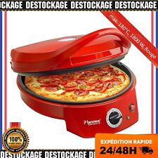 Bestron Four A Pizza Filaire Electrique Gril Plaque En Pierre 180°c 1800 W Fr