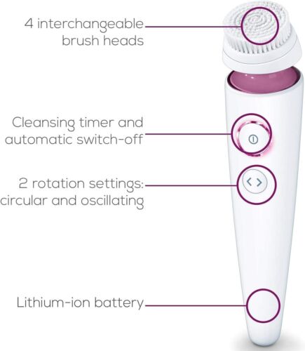Beurer Fc 95 - Facial Cleanser Beauty Facial Brush 