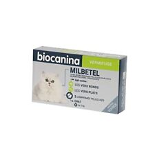 Biocanina Milbetel Vermifuge Pour Chats 2 Comprimés