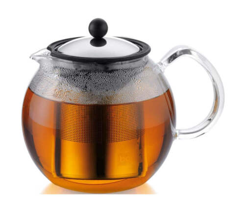 Bodum Assam Tea Maker With Filter Chrome, 1.5 L