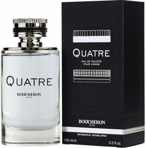 Boucheron Quatre Homme Edt💯original 100 Ml / 3.4 Fl Oz Perfume Men