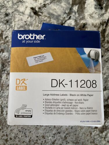 Brother Compatible Printer Sticky Address Labels Rolls With Frame P-touch