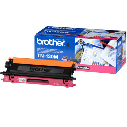 Brother Tn-130m Toner Cartridge, Magenta, Single Pack, Standard Yield, Includes 