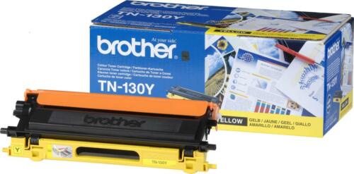 Brother Tn130y - Yellow - Original - Toner Cartridge - For Brother Dcp-9040, 904