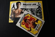 Bruce Lee Chuck Norris La Fureur Du Dragon Meng Long Guo Dossier Presse Kung-fu