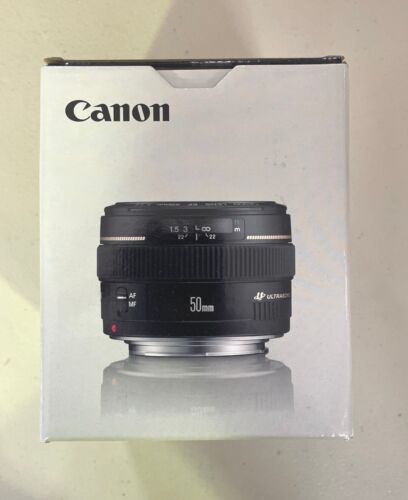 canon ef 50 mm f/1.4 usm standard prime lens, black