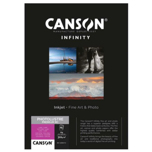 Canson Photo Lustre Premium Rc 310 Photo Paper | A3+ - 25 Sheets