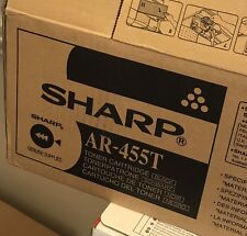 Cartouche Encre Noir Sharp Ar-455t Toner Cartridge Black Genuine Neuf 
