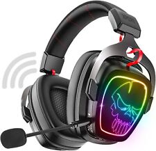 Casque Gaming Bluetooth Sans Fil Rgb Compatible Ps5, Ps4, Switch, Pc & Mac