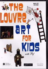 Cd Rom Neuf En Anglais The Louvre Art For Kids