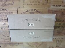 Château Petit Cheval 2016 Caisse Bois Grand Cru Second Vin Château Cheval Blanc 