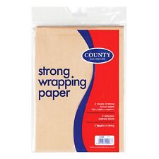 County Stationery - Papier D'emballage Marron Pour Colis (sg8923)