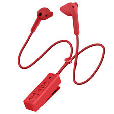 Écouteurs Kit Piéton Bluetooth Design Micro-cravate Autonomie 5h Defunc Rouge