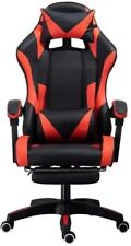 Cribel Omega Chaise De Gaming, Cuir Synthétique, Noir/rouge 66606rs