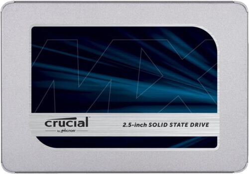 Crucial Mx500 500gb 3d Nand Sata 2.5 Inch Internal Ssd - Up To 560mb/s - Ct500m