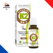 D.plantes - Vitamine K2 Mk7 - Complément Alimentaire - 15 Ml
