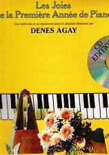 Denes Agay : Les Joies De La Première Année De Piano - Recueil + Cd