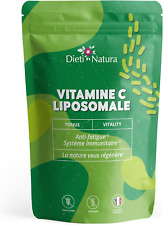 Dieti Natura - Vitamine C Liposomale - Système Immunitaire & Fatigue - Sans Ogm 