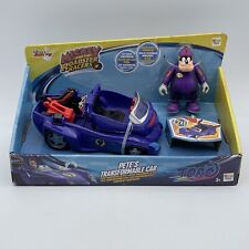 Disney Mickey And The Roadster Racers Pete Transformable Car Imc Toys Neuf New