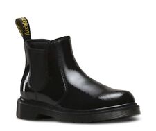 Doc Dr Martens Chaussures Pour Enfants à Enfiler 2976 Banzai Noir Pat 22677001