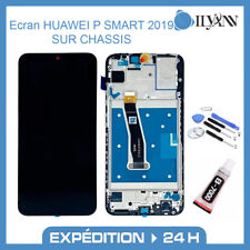 Ecran Huawei P Smart 2019 Sur Châssis + Colle Et Outils