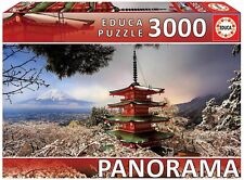 Educa, Puzzle 3000 Pièces Mont Fuji Et Pagode Chureito Au Japon, Edu18013