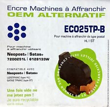 Encre Machines à Affranchir Eco25tp-b - Pour Neopost Ij25tpmac / Satas Tpmac