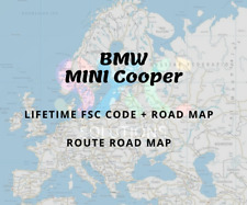 Europe West/east Route 2024-1 Road Map + Fsc Code Bmw Mini