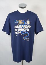 Fc Inter T-shirt Campioni D'europa 2010 - Maglia Vintage Nuova Deadstock Neuf