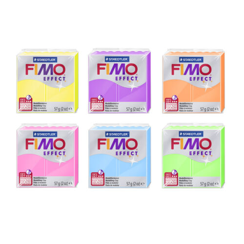 Fimo Effect Polymer Clay 2oz-vanilla Ef802-105