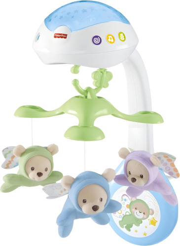 Fisher-price Butterfly Dreams 3-in-1 Newborn Baby Light Projector Mobile Cot Toy