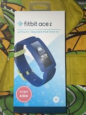 Fitbit Ace 2 -bracelet Connecté Bleu Et Jaune-montre Connectée Pour Enfants