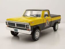 Ford F-100 Pick Up Bed Cover 1968 Jaune Noir Armor All 1:24 Greenlight Modèle