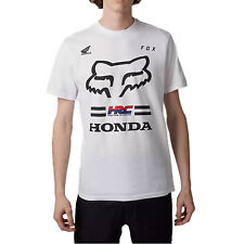 Fox Racing Homme X Honda Ii Blanc Optique T-shirt Vêtements