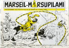 Franquin+conrad Marseil Marsupilami 1988bring M.backlive + Invitation Exposition