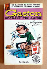 Franquin - Gaston Biographie D'un Gaffeur - 1965 Neuf