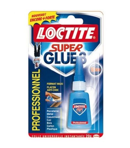Glue Powerful Transparent Super Glue 3 Precision Liquid 20gr Loctite