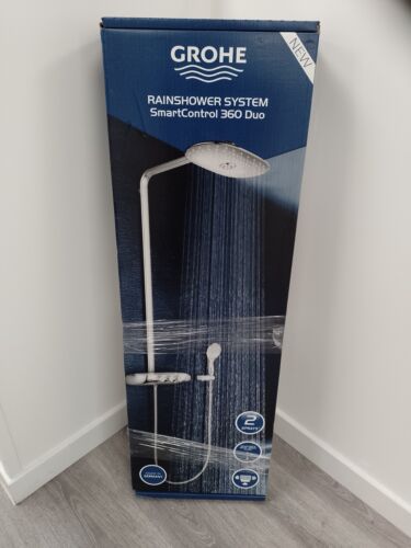 Grohe Rainshower System Smartcontrol 360 Duo Shower System, Free Ship Worldwide